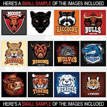 Tiger Mascots Clip Art