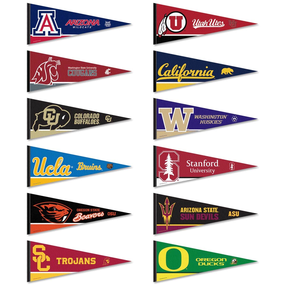 college pennants - Clip Art Library