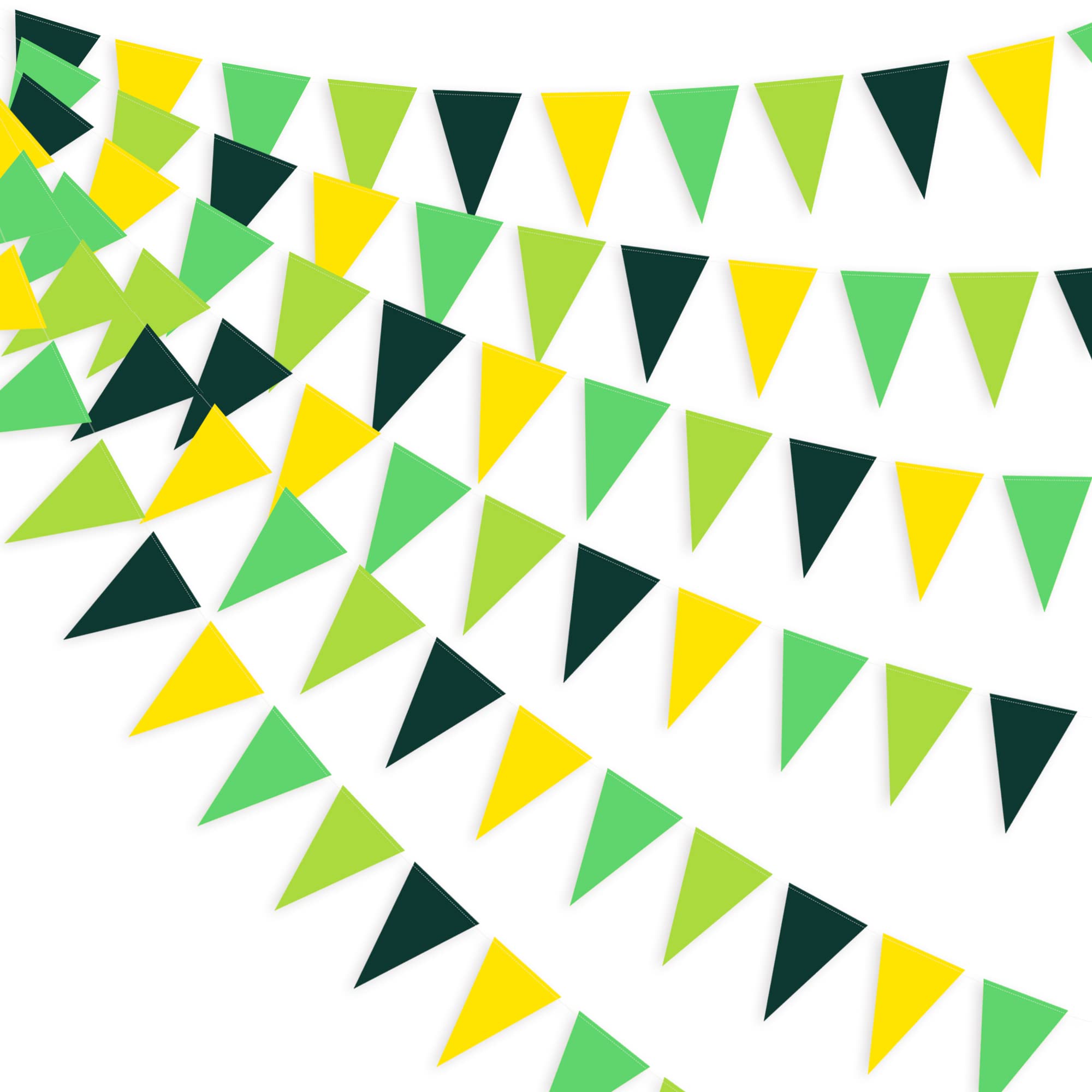 Paper Bunting Party , Color decorative hanging flag s - Clip Art Library