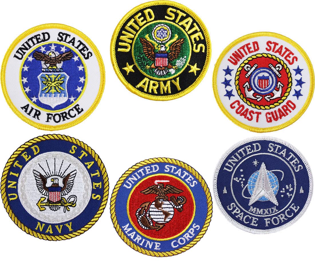Set Of Military Patches Design Stock Illustration Download Image 