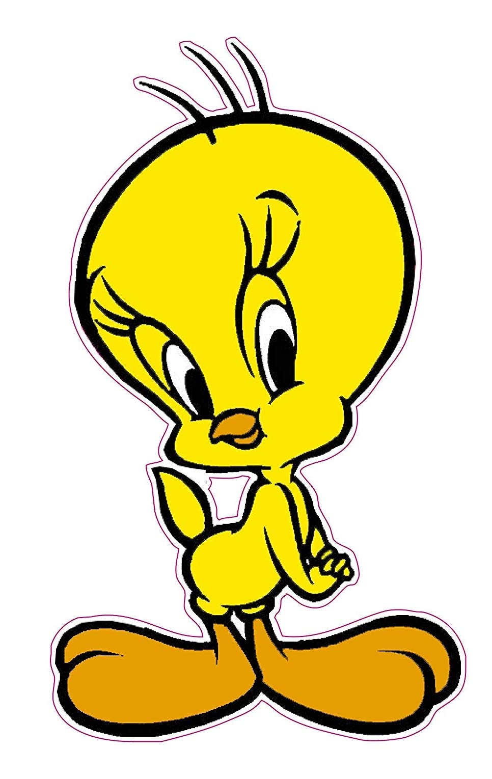 Free: Tweety Bird Clip Art - Tweety Bird Coloring Pages - nohat.cc ...