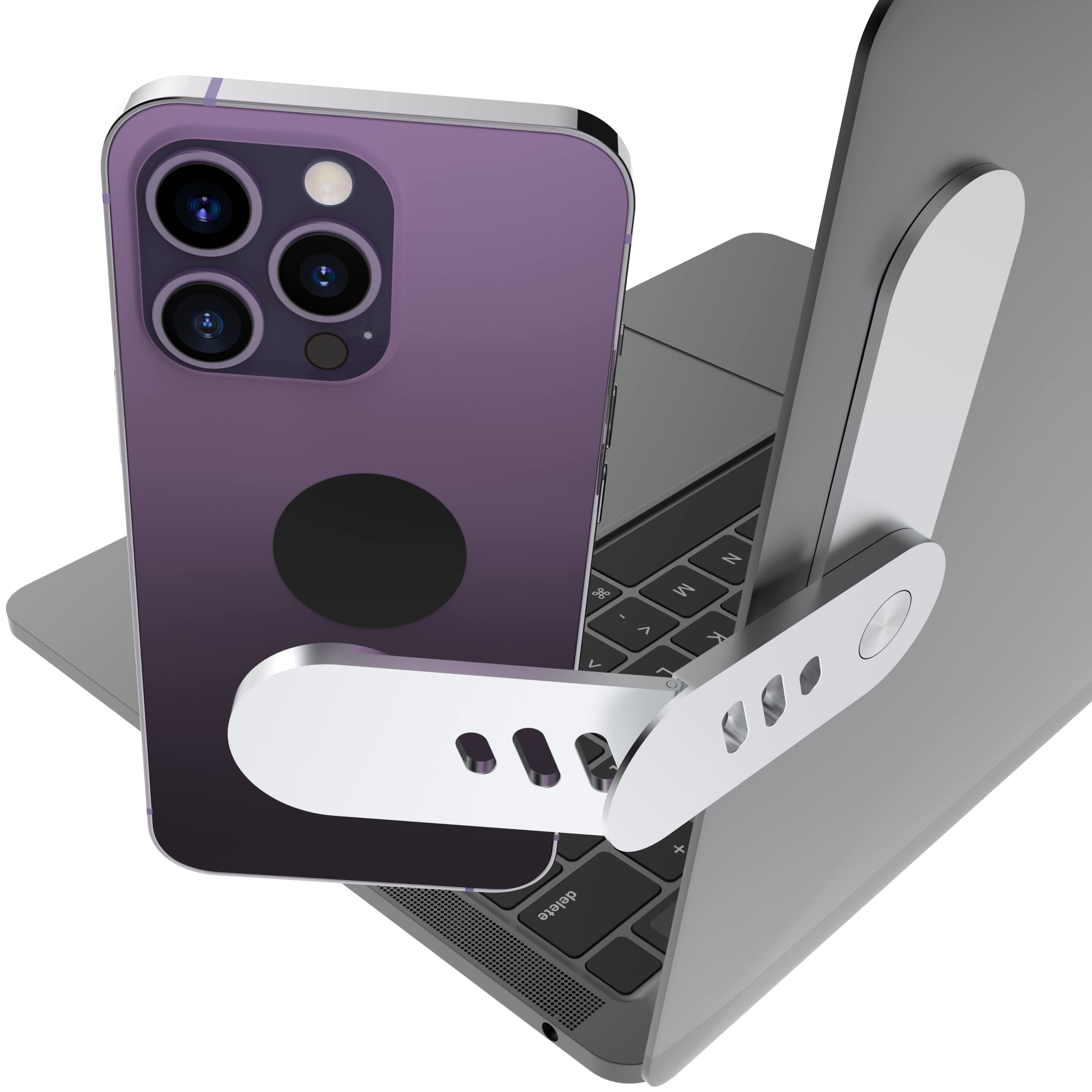 iPhone Laptop Stand - Premium Multi-Device Mount for Productivity & Style