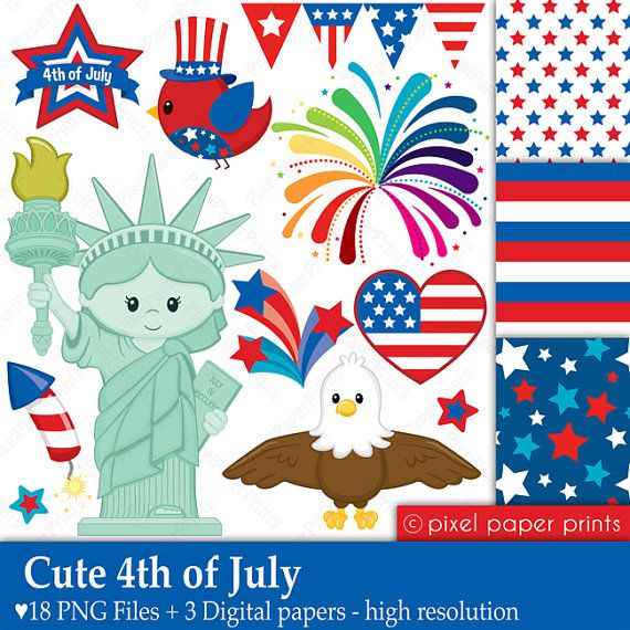 Fourth Of July Owl Clipart Clip Art Happy Th Of July Owls Clipart