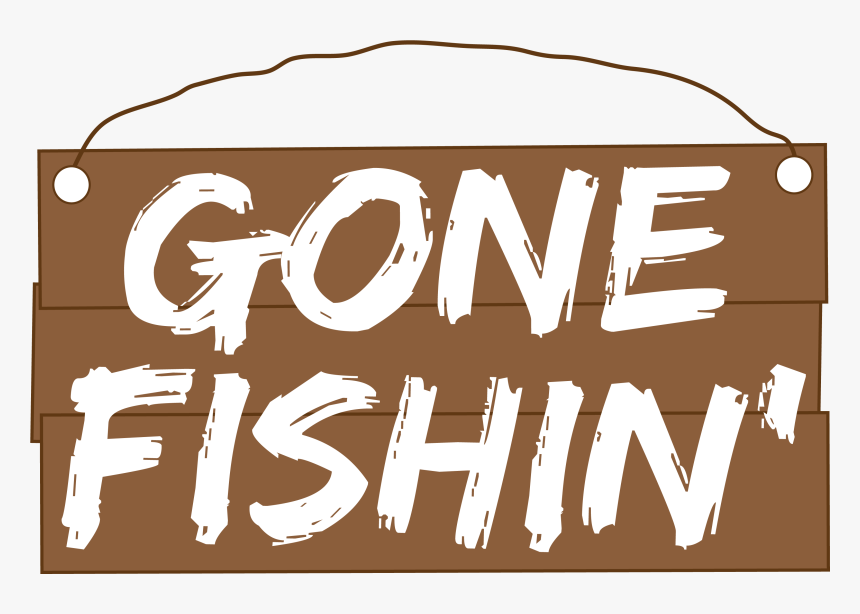 Gone Fishing Title SVG scrapbook title fishing svg cut files free