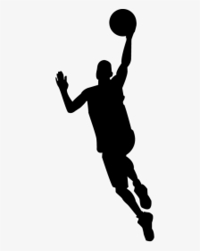 Basketball Dunk Silhouette - Dynamic Sports Imagery for Websites