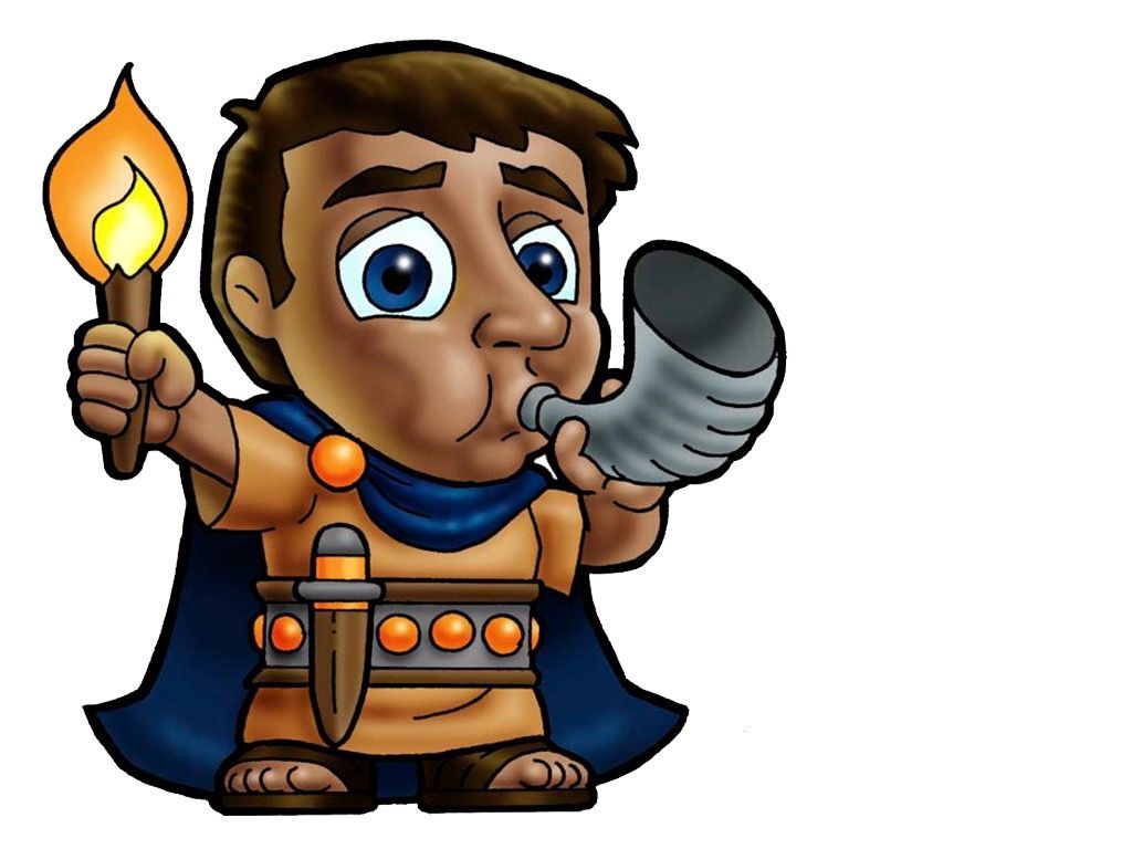 Roman Messenger Boy Clipart - Free Download for Educational & Creative Projects