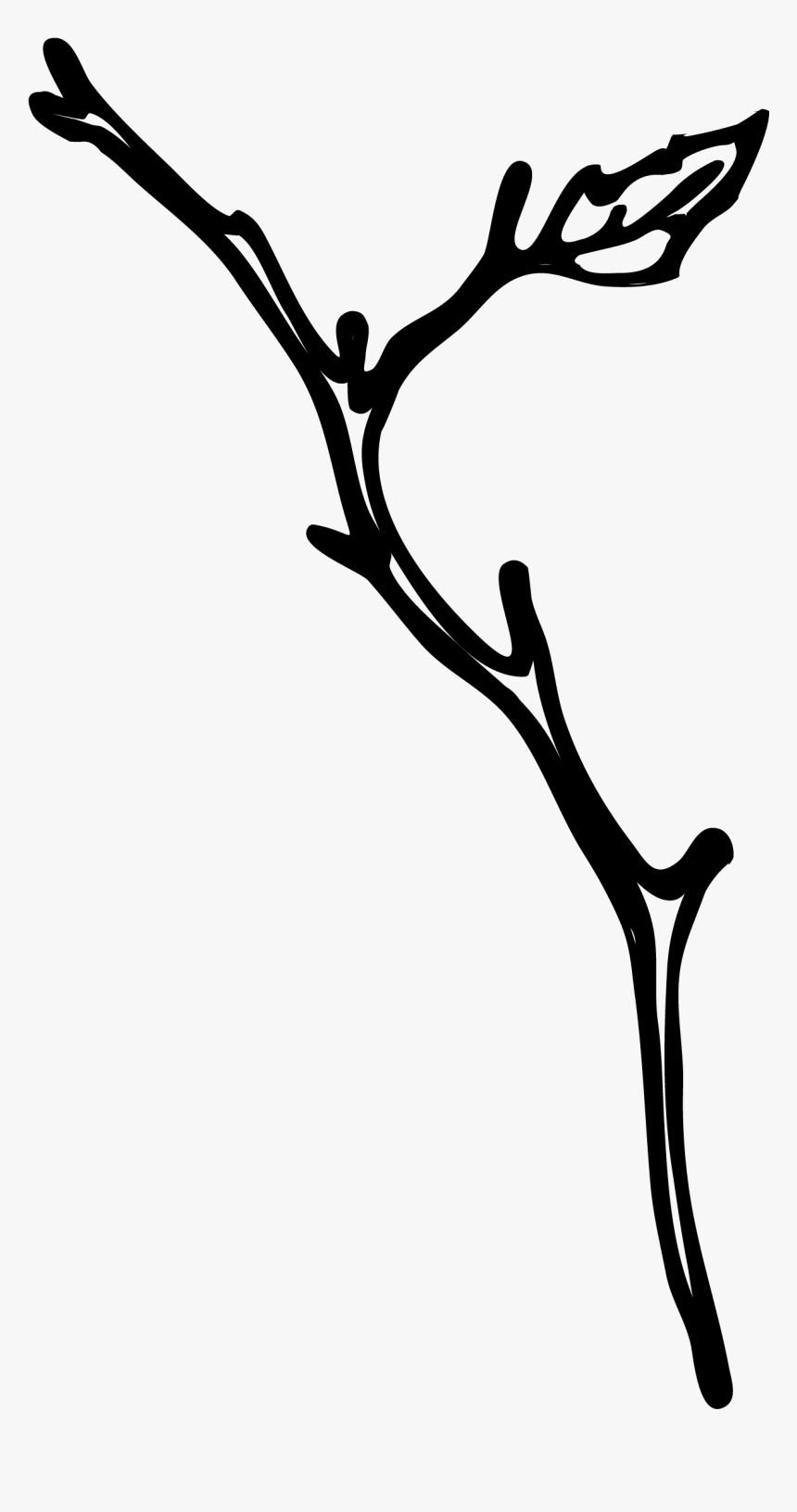 Laurel Single Twig Clip Art I Like - Leaf Branch Clip Art - Clip Art 