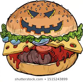 Halloween Food Clipart, Halloween Food Vector, Foodie Family - Clip Art ...