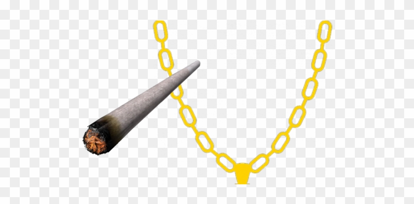 Joint Necklace - Cannabis Culture Symbol & Fashion Statement