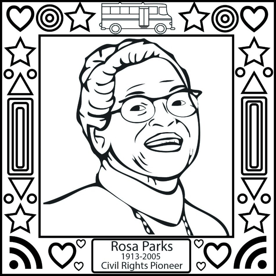 Rosa Parks Clip Art Library