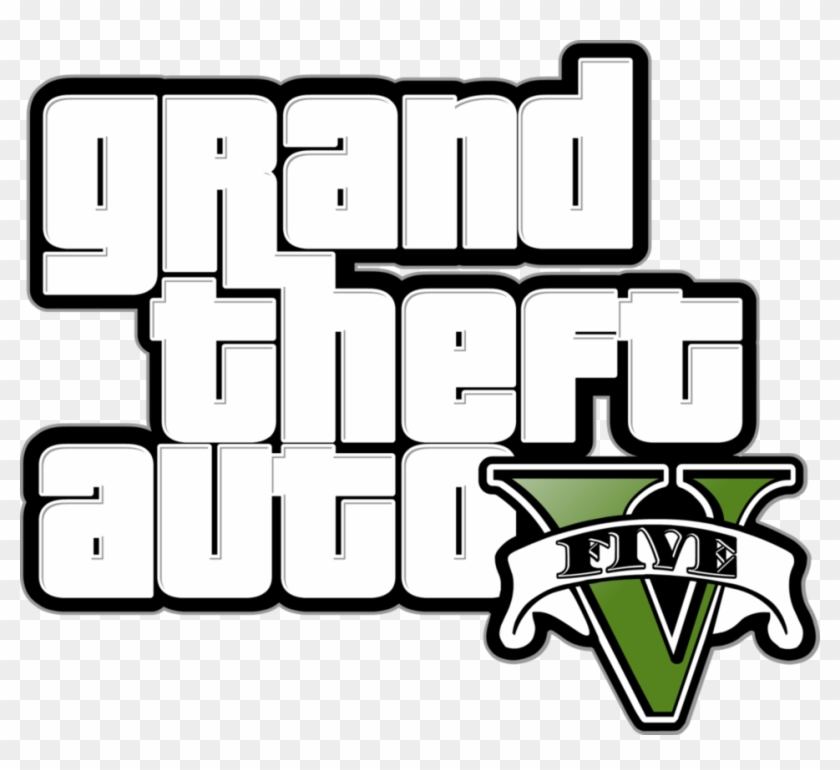 GTA 5 logo PNG transparent image download, size: 1892x1692px