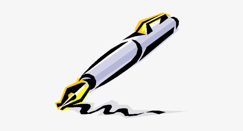 Fountain Pen Illustration - Creative Writing & Design Asset