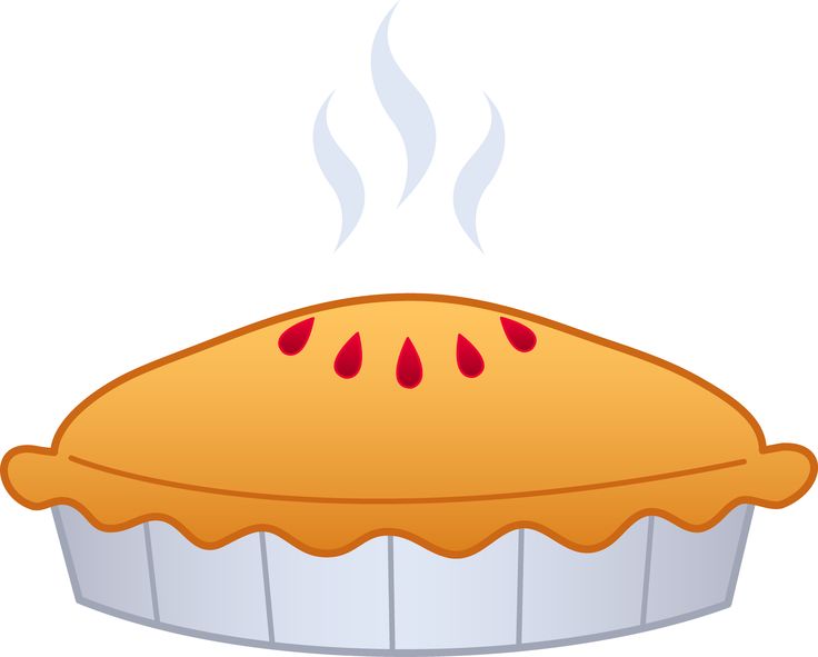 Steaming golden-brown pie with red vent slits in a fluted metal pan.