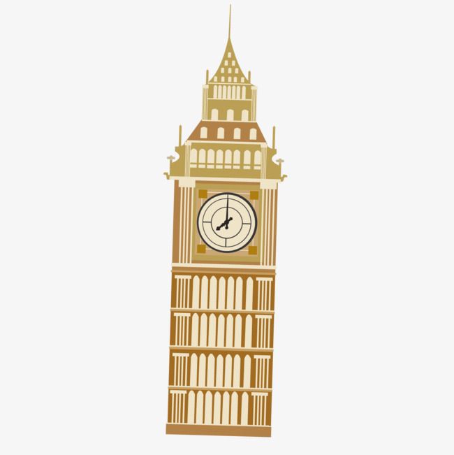 Big Ben Clock Tower Illustration - Iconic London Landmark Art