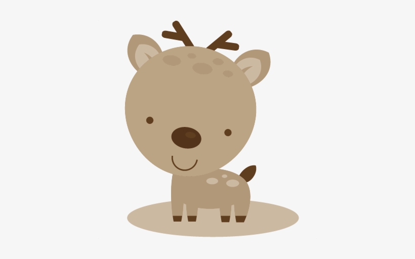Adorable Baby Deer Illustration - Free Clipart for Kids & Designers
