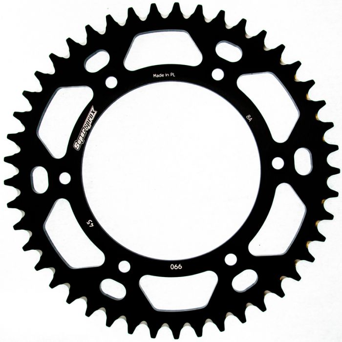 Supersprox Rfe-451-39-blk Black Steel Sprocket 39t Compatible With 