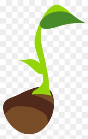 Seedling Sprout Illustration - Symbol of Growth & Renewal
