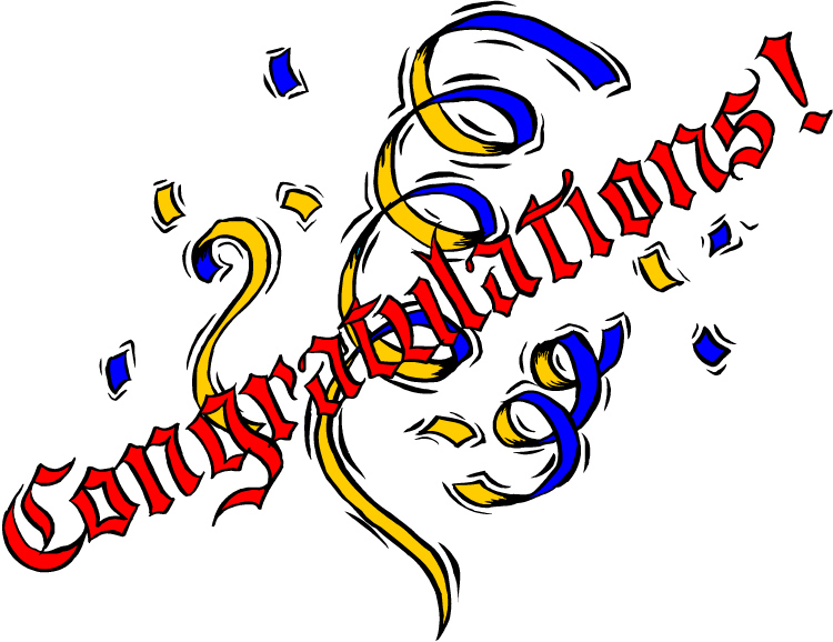 Congratulations Clipart - Free Download for Celebrations & Events