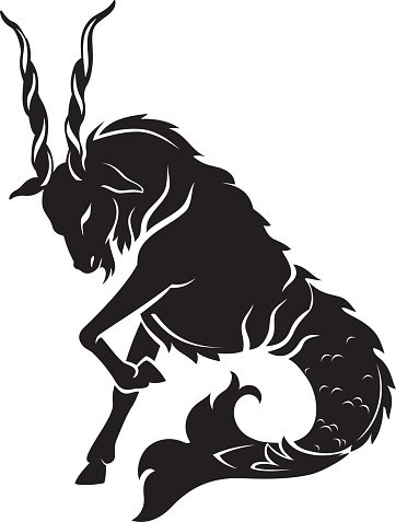 Illustration of Capricorn Zodiac, a hand drawn vector cartoon - Clip ...