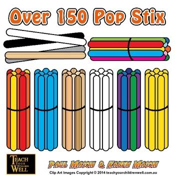 Over 150 colorful pop sticks bundled in sets-ideal for classroom crafts and learning activities.