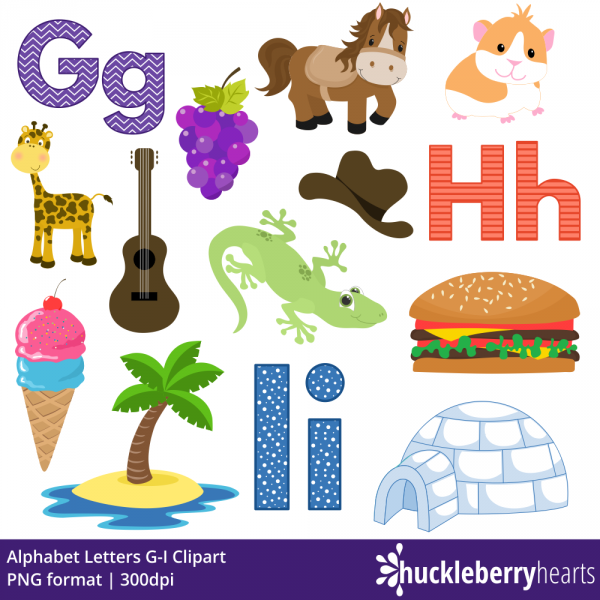 Alphabet Clipart, ABC Clipart, School Clipart, Alphabet Letters - Clip ...