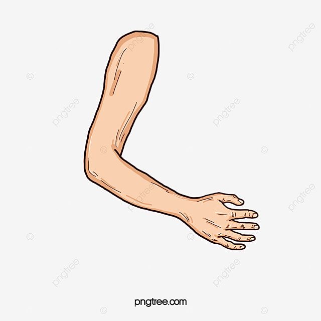 two arms clip art