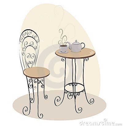 Top French Cafe Stock Vectors, Illustrations & Clip Art - Clipart ...