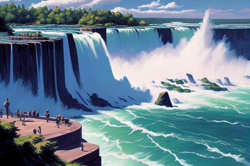 Niagara falls Vector Image - 1825451 | StockUnlimited - Clip Art Library