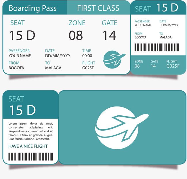 30,000+ Boarding Pass Illustrations, Royalty-Free Vector Graphics ...