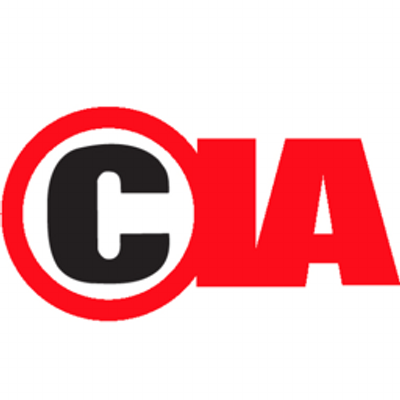 Official CIA logo featuring a bold black 'C' inside a red circle, followed by red 'IA' letters on white background.