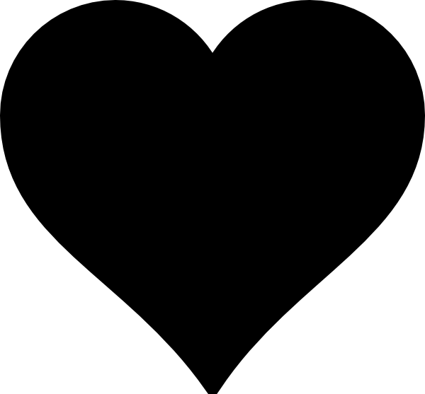 Black Heart Icon - Free SVG & PNG Download for Web and Design