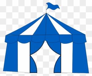 Classic Circus Tent Illustration - Free Clipart for Events & Designs