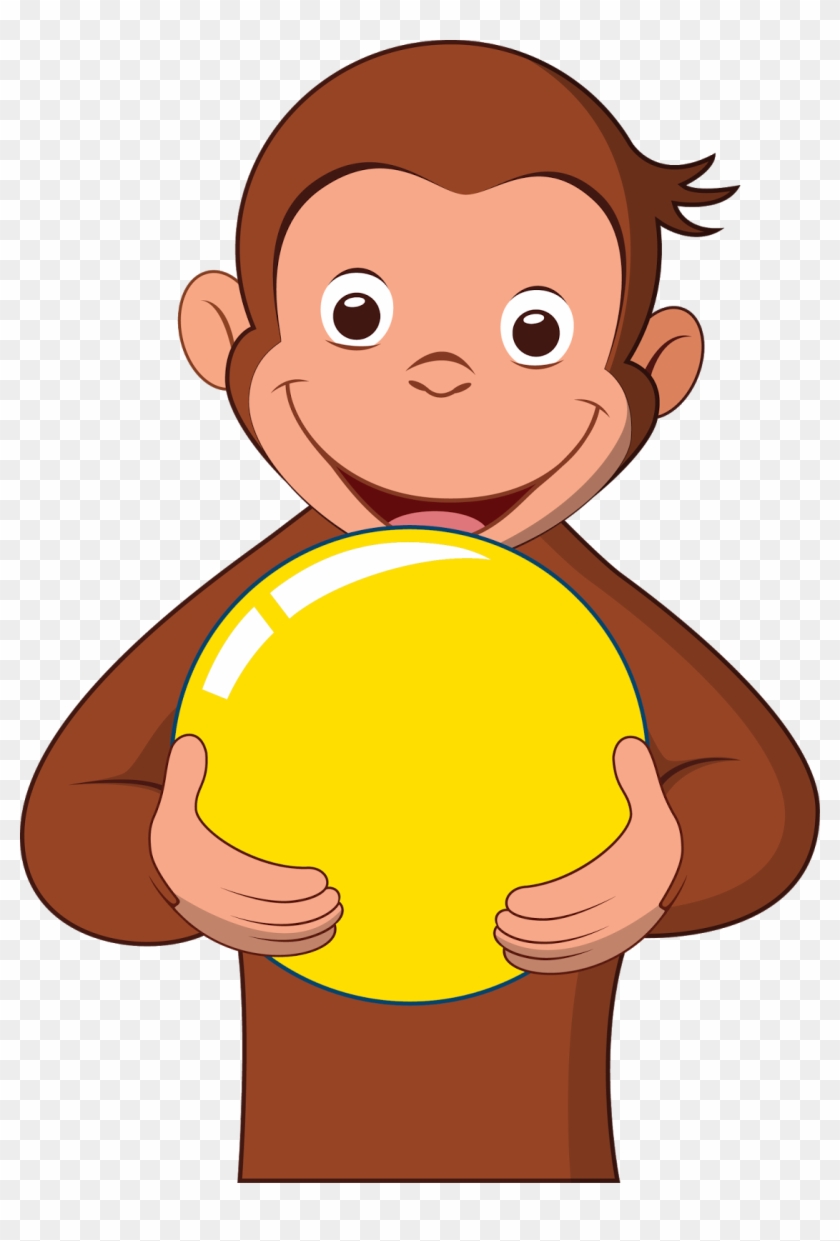 Personalised Curious George X 12 Tags For Party Bags HD Png Clip Art