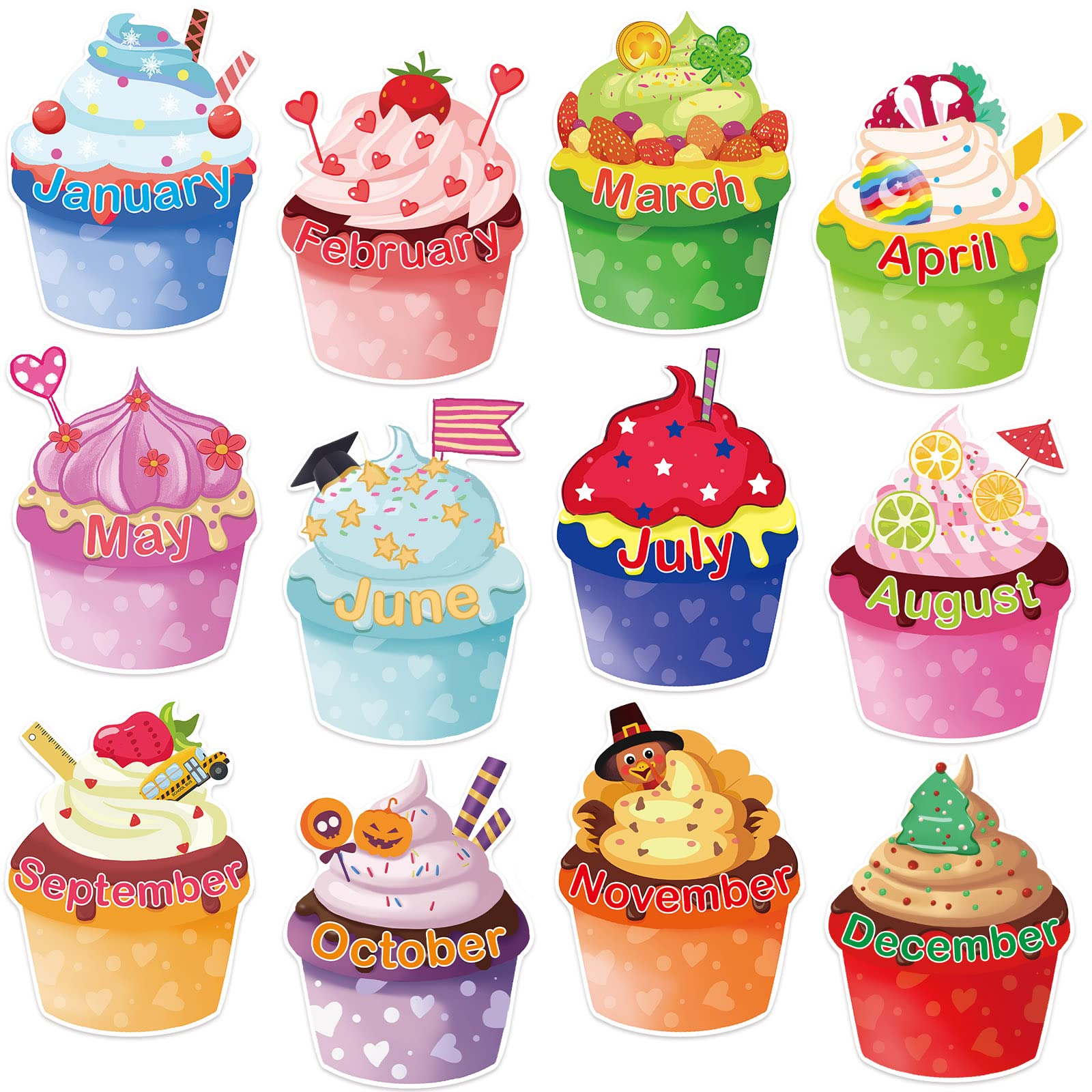 free-printable-birthday-chart-cupcake-preschool-birthday-clip-art-library