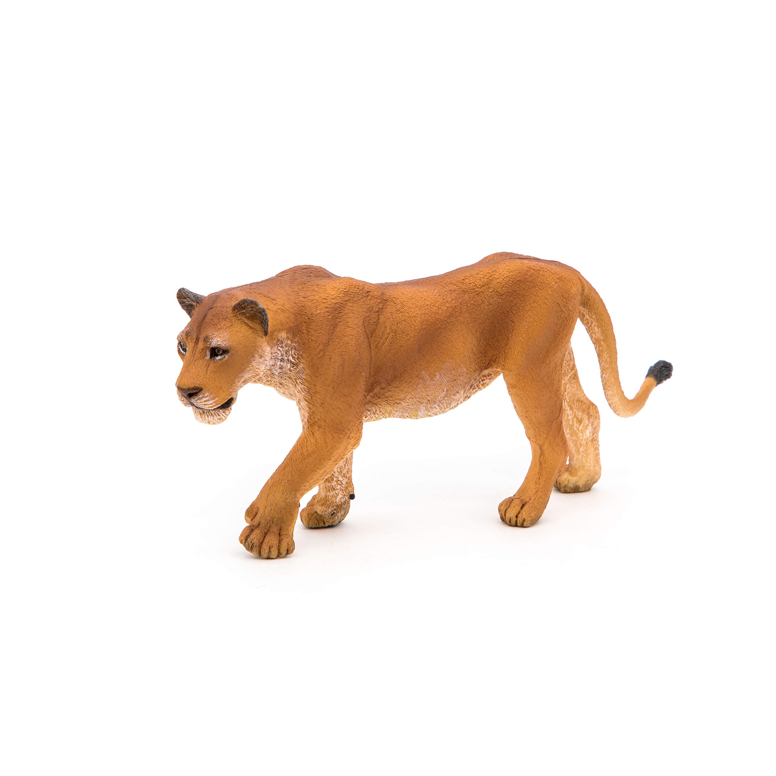 Lifelike Lioness Figurine - Detailed Wildlife Toy for Education & Display