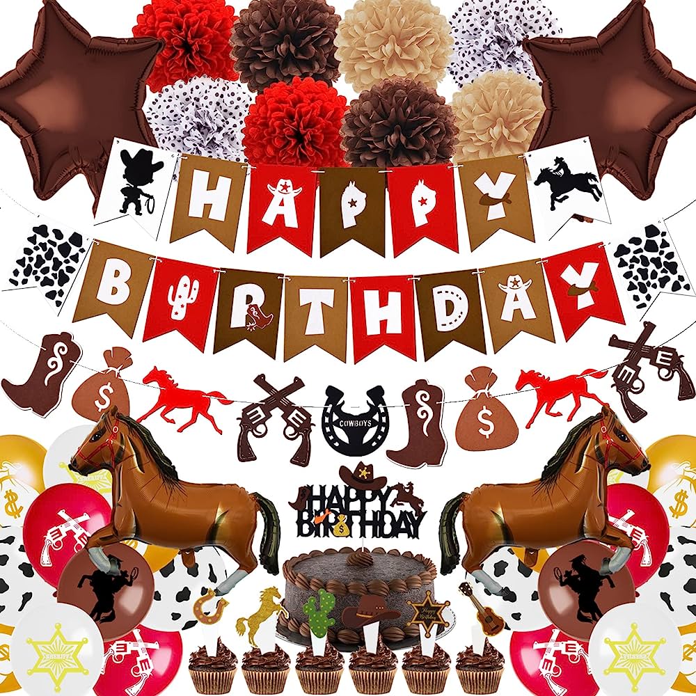 cowboy birthdays - Clip Art Library