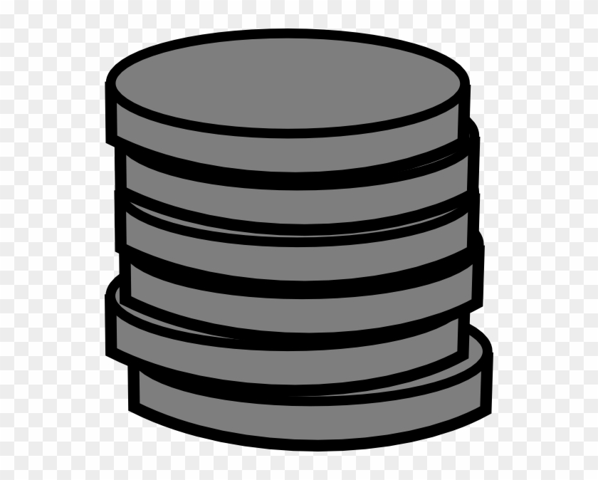 Stack of gray coins representing savings, finance, or cryptocurrency assets.