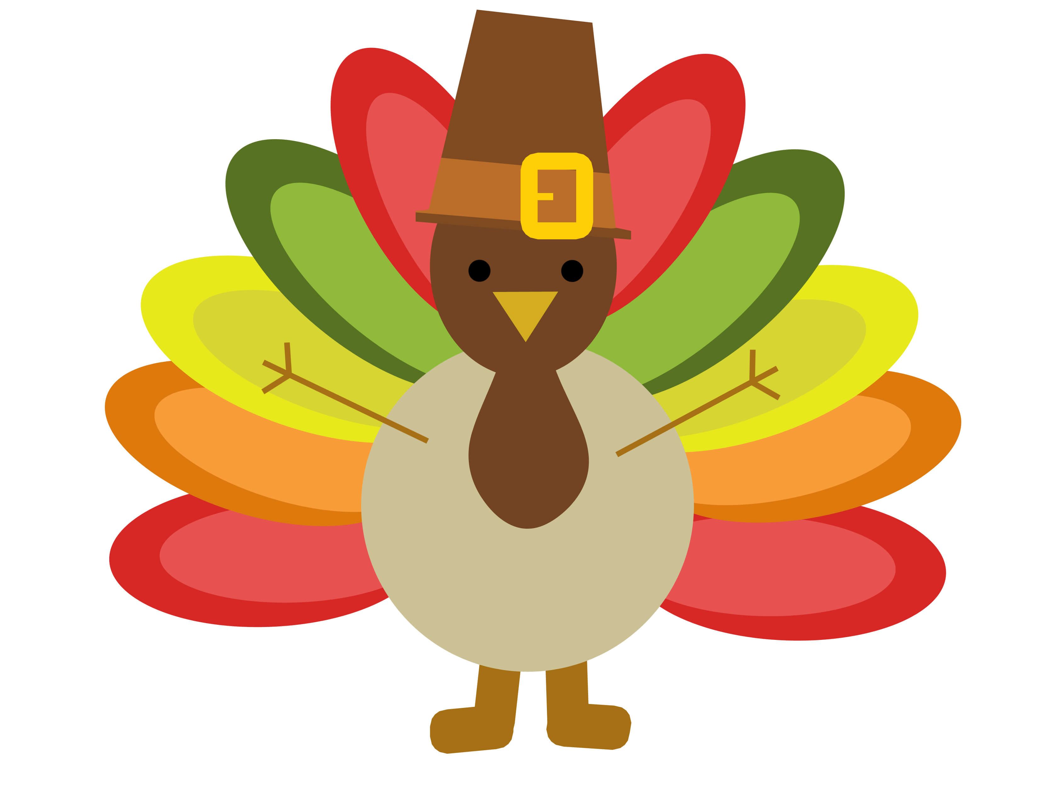 Happy Thanksgiving Turkey Clipart Vector, Thanksgiving Turkey - Clip ...