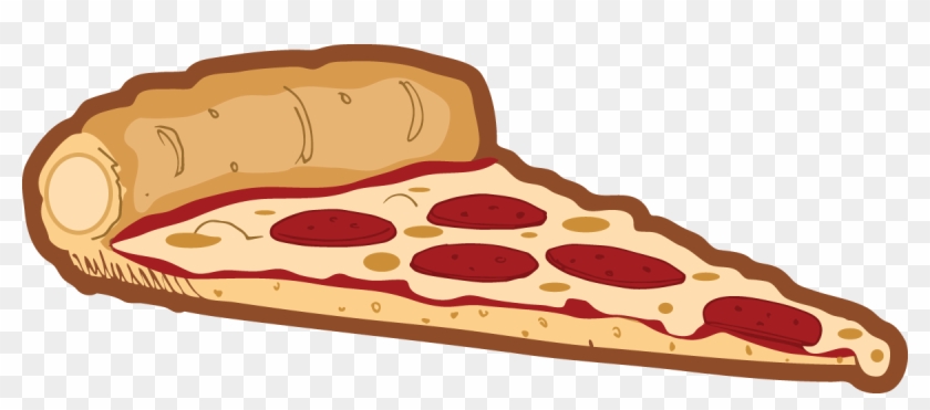 Delicious Pepperoni Pizza Slice - Free Clipart Image for Food Websites