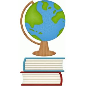 Globe And Books Stock Clipart | Royalty-Free | FreeImages - Clip Art ...