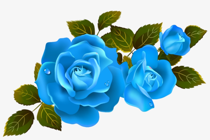 Blue Rose Flower Clipart Clip Art Library - Blue Rose Clip Art - Clip ...
