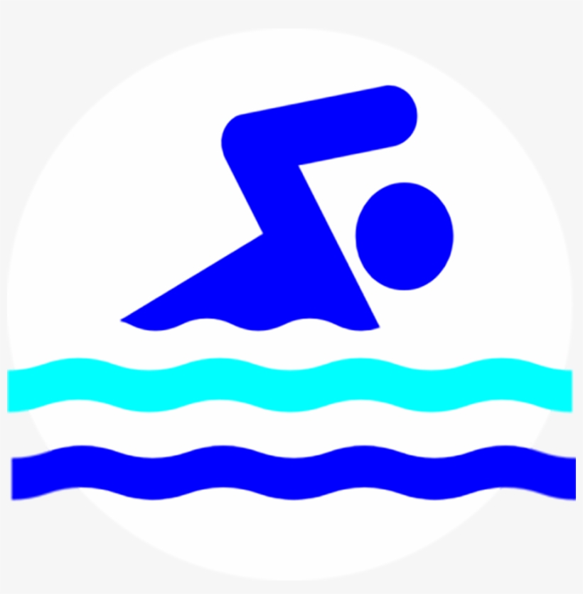 Swimming Icon - Vector Illustration for Aquatic Sports & Fitness