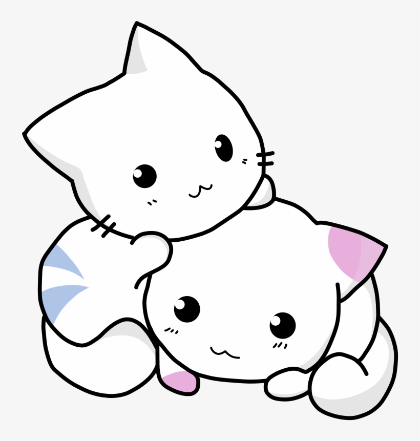 Funny Cats Clipart Cute Cat Clip Art Kawaii Kitten Kitty Icons Pet