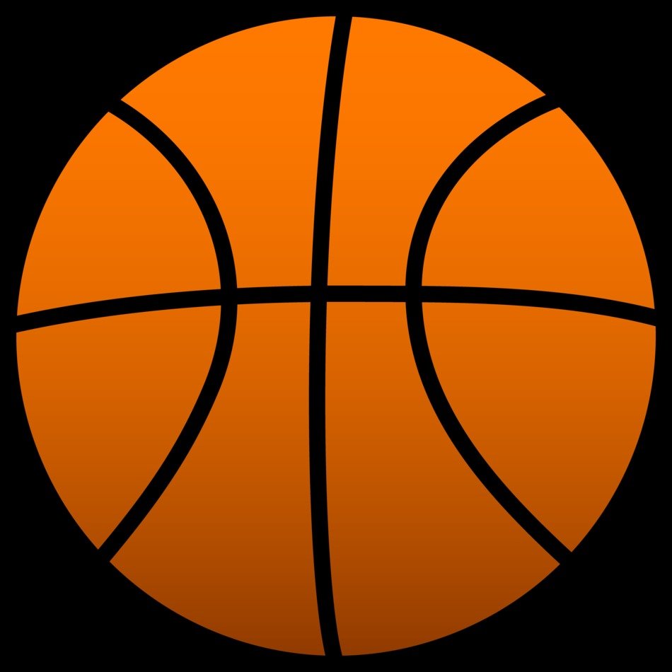 Basketball Hoop Clipart Hd PNG, Blue Orange Contrast Color Flat - Clip ...