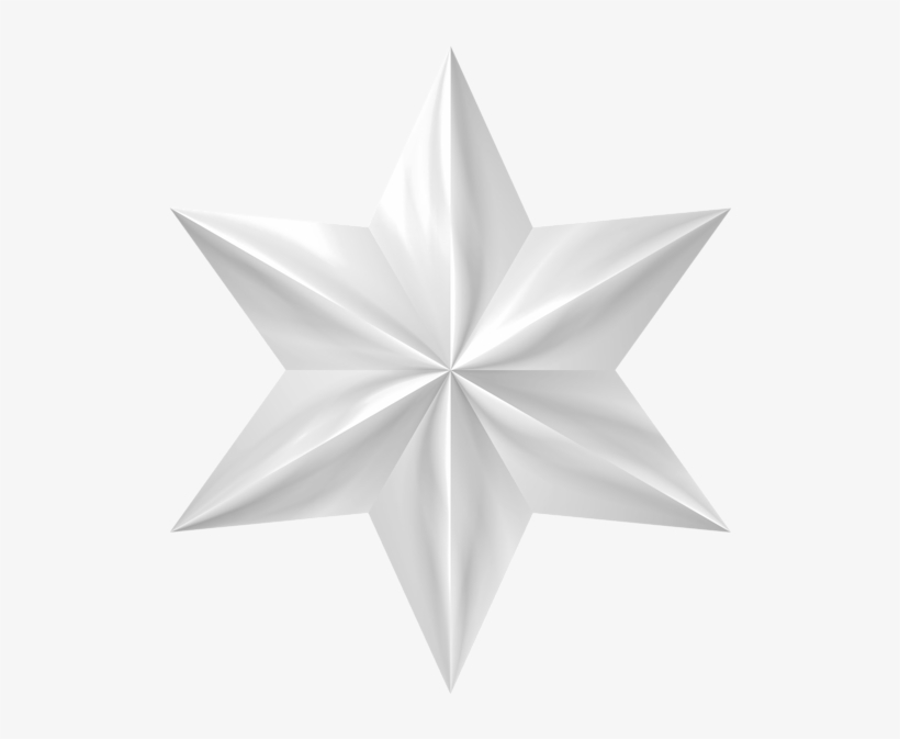 White 8-Pointed Star Vector Image - High-Resolution Download