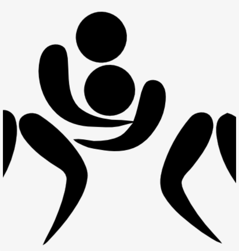 Dynamic Human Motion Silhouette - Expressive Movement Icon