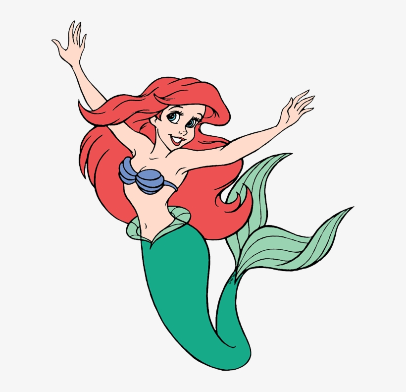 Ariel the Little Mermaid - Classic Disney Character Illustration