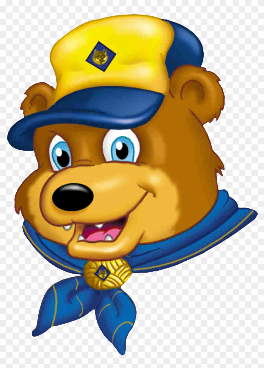 Friendly Scout Bear Mascot - Official Logo & Character Design