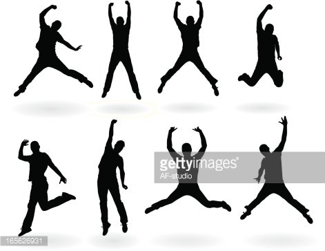 jump persons - Clip Art Library