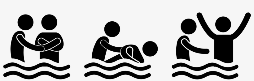 Water Safety Pictograms: Visual Guide to Basic Rescue Techniques